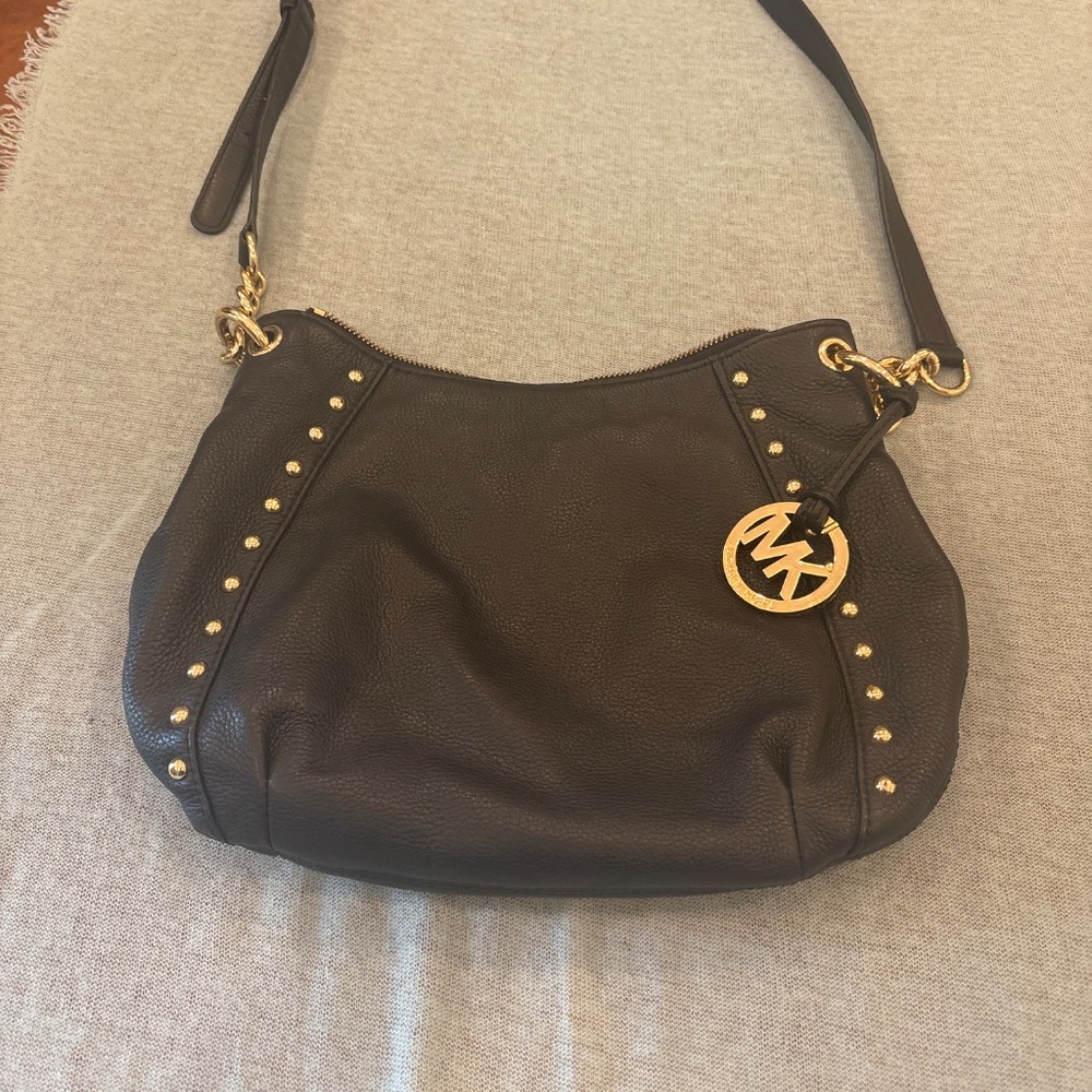 Michael Kors black purse - Picture 3 of 4